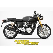 Pô ZARD N.2 Black Slip-on Triumph Thruxton R (chính hãng)